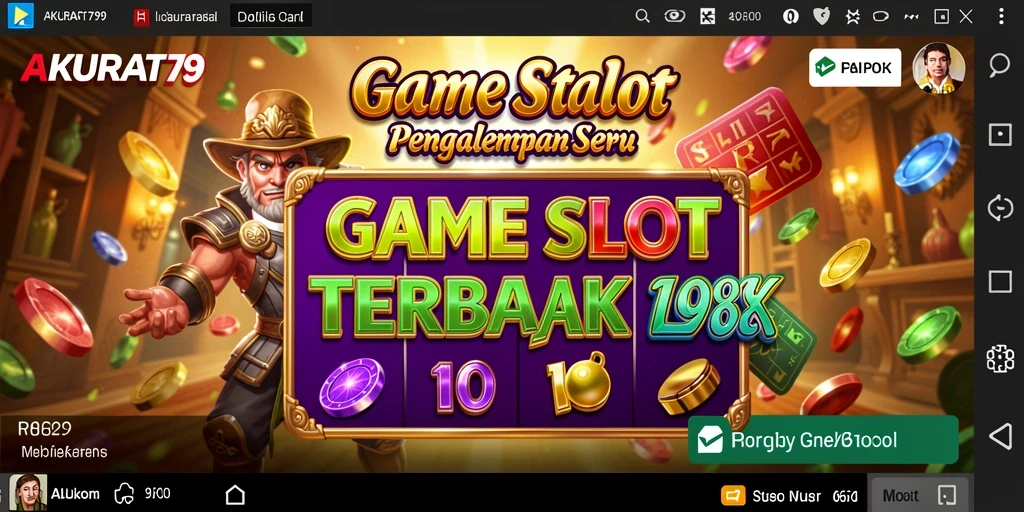 Tampilan gameplay slot AKURAT79 yang menarik dengan grafis memukau.