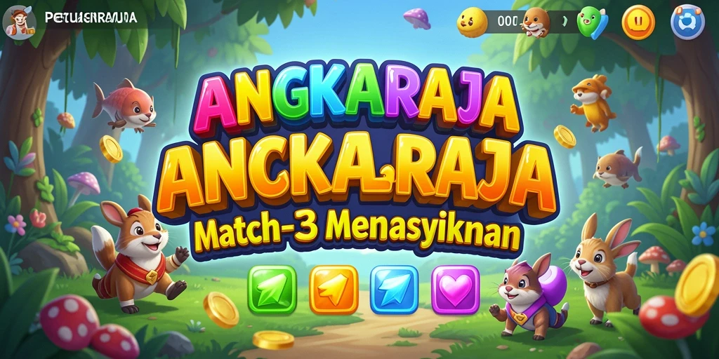 Gameplay menawan ANGKARAJA dengan tantangan Match-3.