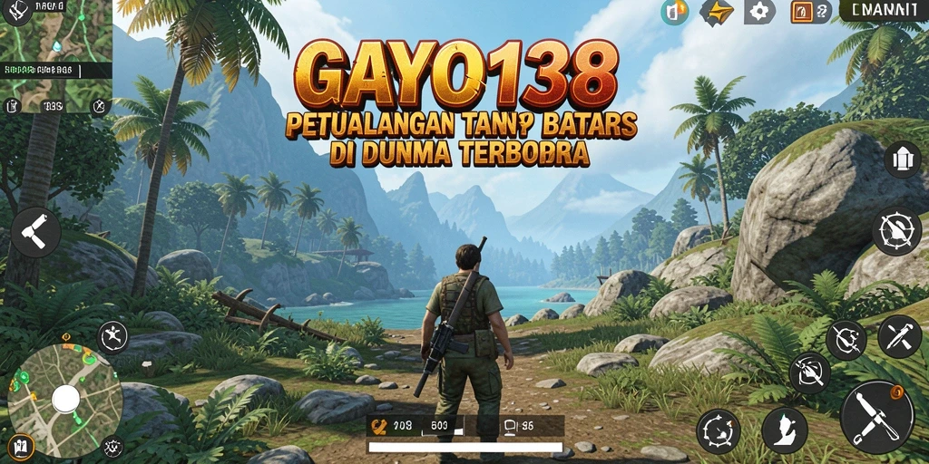 Tampilan layar dari gameplay GAYO138 yang menampilkan petualangan seru di dunia terbuka.
