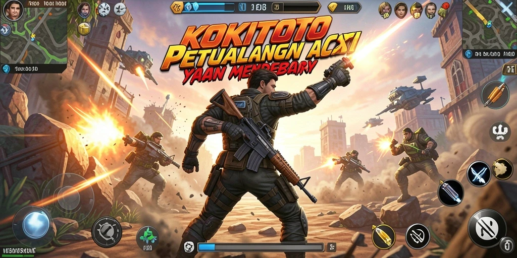 Tampilan gameplay seru dan mendebarkan KOKITOTO.