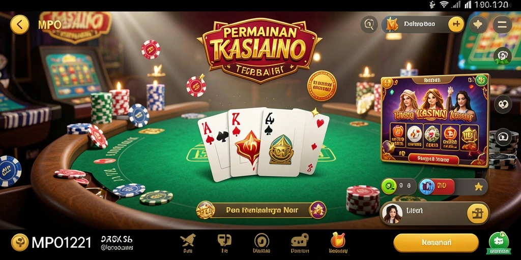 Tampilan menarik dari gameplay Kasino MPO1221.