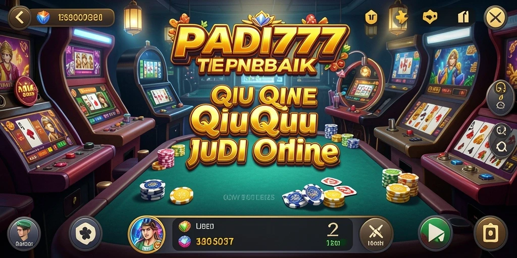Screenshot PADI777 menampilkan gameplay seru QiuQiu.