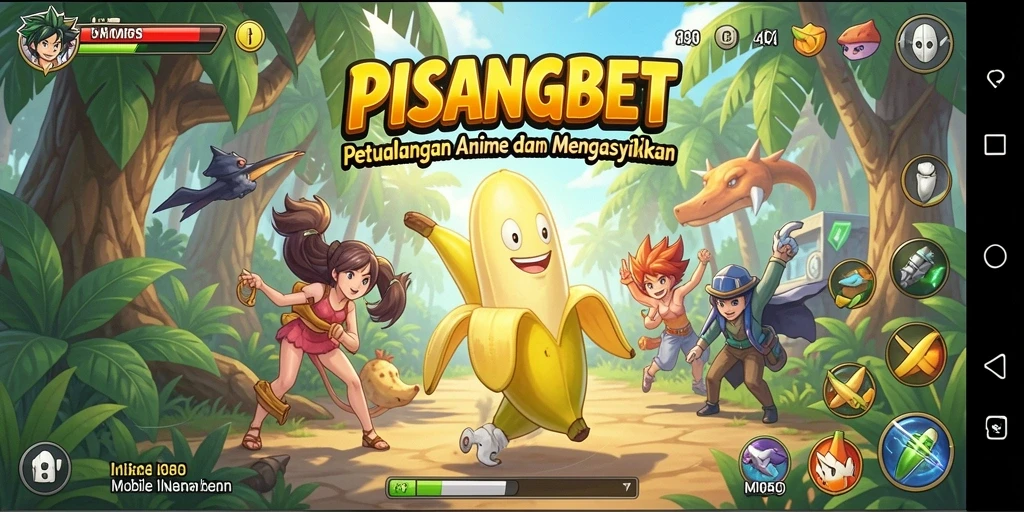Tampilan gameplay PISANGBET yang memukau dan penuh warna.