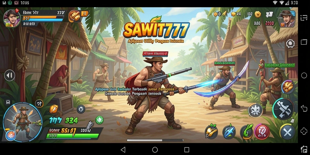 Tampilan screenshot SAWIT777 menunjukkan kemudahan penggunaan antarmuka aplikasi Utility.
