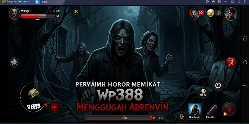 Tampilan gameplay yang menegangkan dan mencekam di WP888.