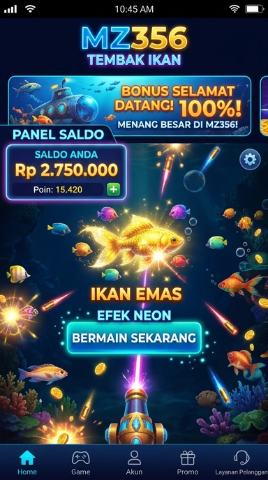 Tampilan aplikasi mz356 yang modern dan intuitif.